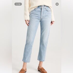 NWT Citizens of Humanity Charlotte Crop Jeans in Hot Spring